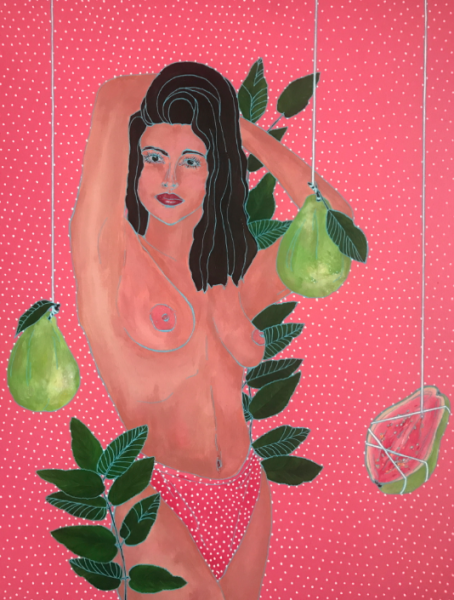 Oh My Guava! 2019 Acrylic on wood
